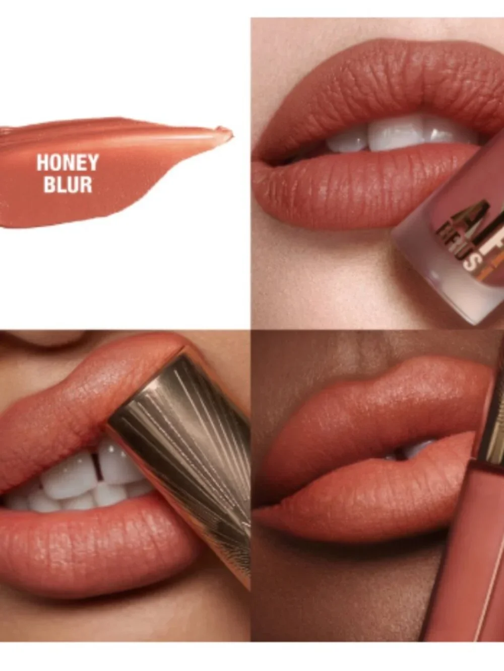 Charlotte Tilbury Airbrush Flawless Matte Lip Blur Liquid Lipstick Honey Blur